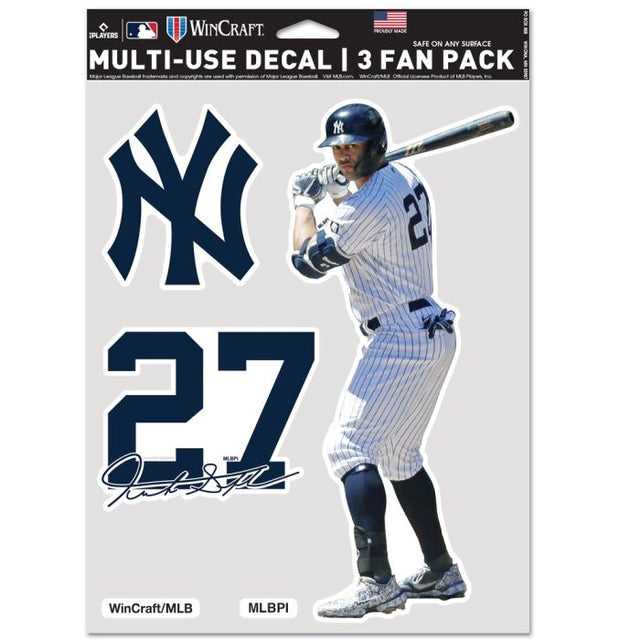 New York Yankees Multi Use 3 Fan Pack Giancarlo Stanton