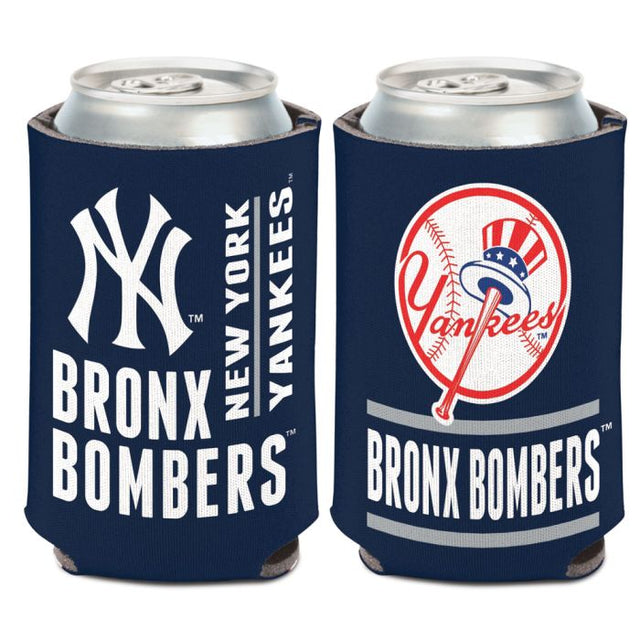 Enfriador de lata SLOGAN de los New York Yankees de 12 oz.