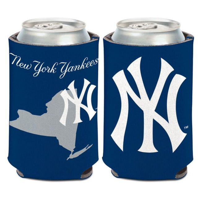 Enfriador de lata STATE SHAPE de los Yankees de Nueva York, 12 oz.