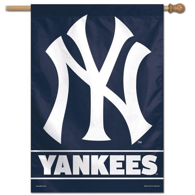 Bandera vertical de los Yankees de Nueva York de 28" x 40"