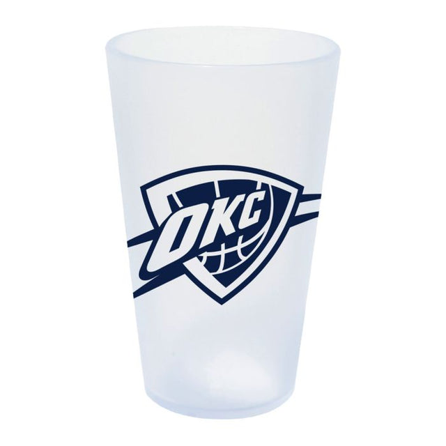 Oklahoma City Thunder Icicle 16 oz Silicone Pint Glass