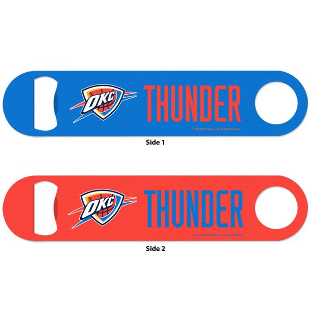 Oklahoma City Thunder Metal Bottle Opener 2 Sided