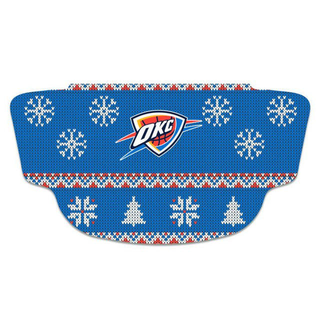 Oklahoma City Thunder / Ugly Sweater Ugly Sweater Fan Mask Face Covers