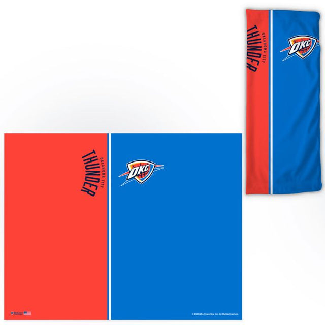 Oklahoma City Thunder Vertical Split Fan Wraps