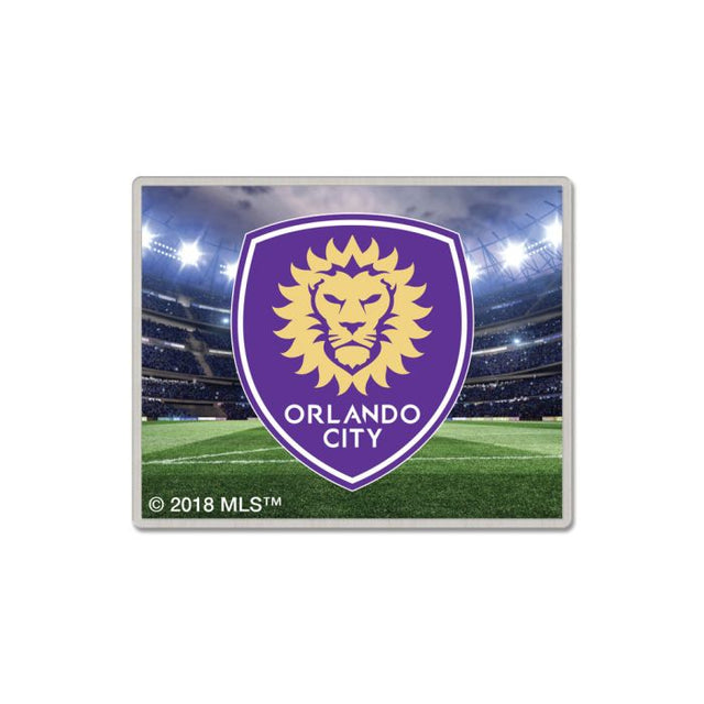 Tarjeta de joyería con pin de colección de Orlando City SC