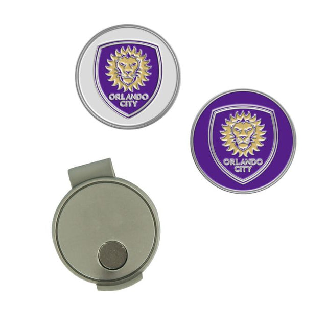 Clip para gorra y marcadores del Orlando City SC