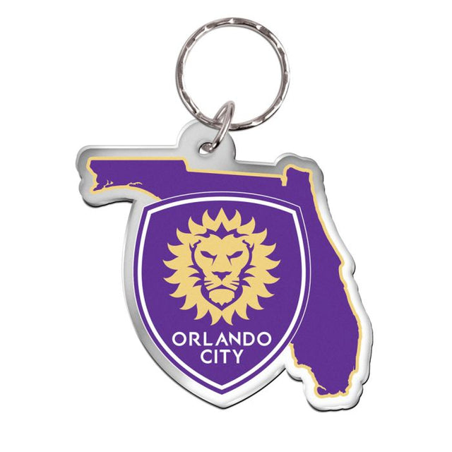 Llavero de forma libre de Orlando City SC