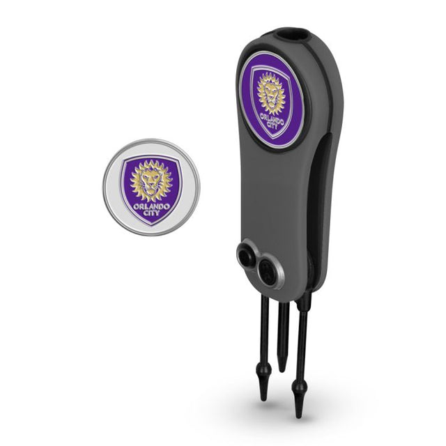 Herramienta y marcadores para reparación de navajas automáticas de Orlando City SC