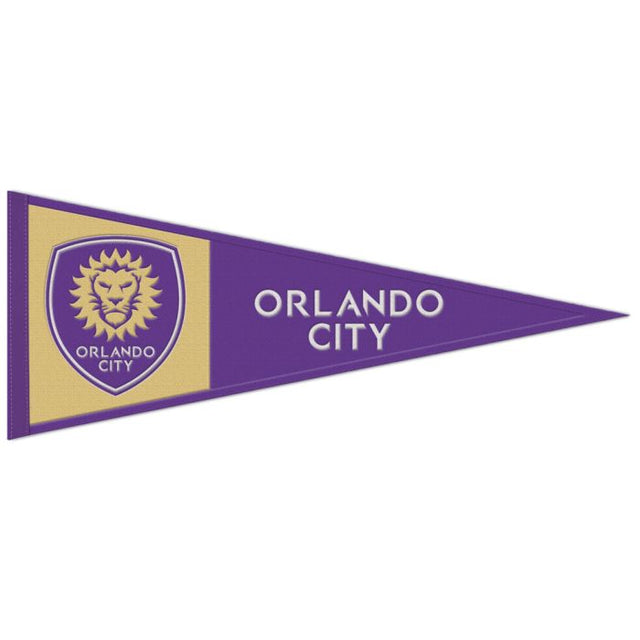 Banderín de lana de Orlando City SC de 13" x 32"