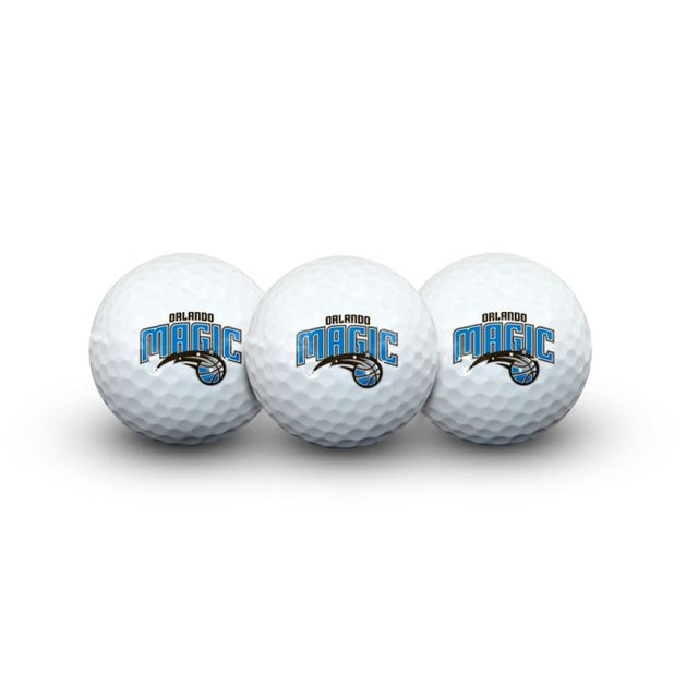 3 pelotas de golf Orlando Magic en estuche tipo concha