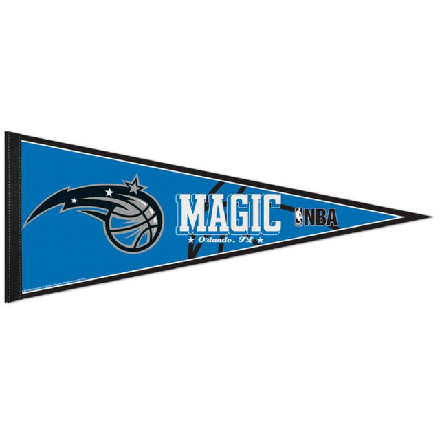 Banderín clásico de los Orlando Magic, en cartulina de 12" x 30"