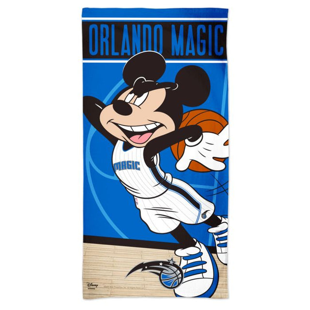 Toalla de playa de Orlando Magic/Disney Spectra de 30" x 60"