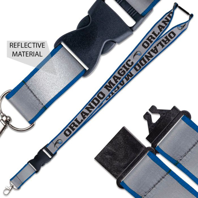 Orlando Magic Lanyard w/ Buckle Reflective 1"