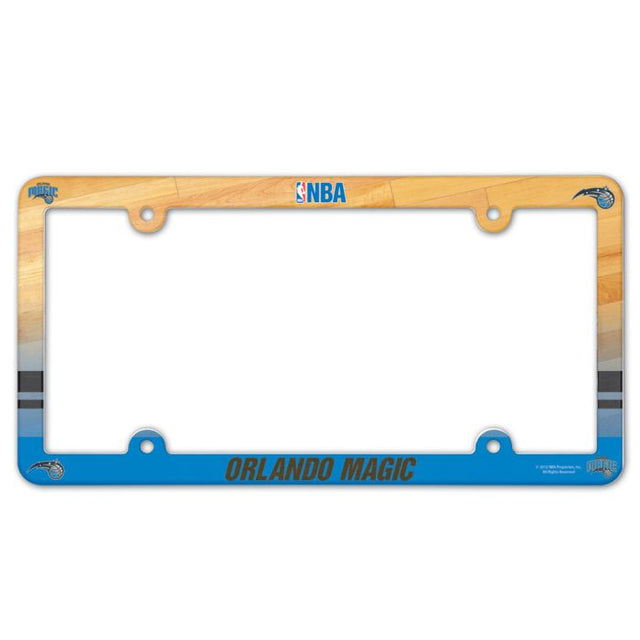 Orlando Magic Lic Plate Frame Full Color