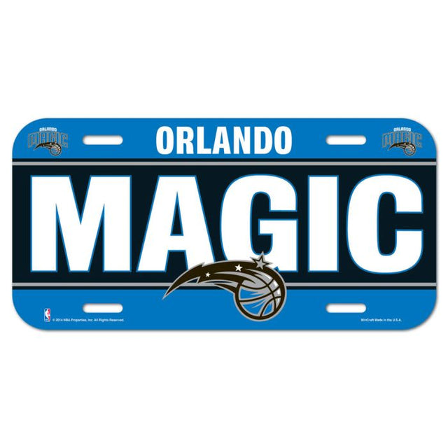 Orlando Magic License Plate