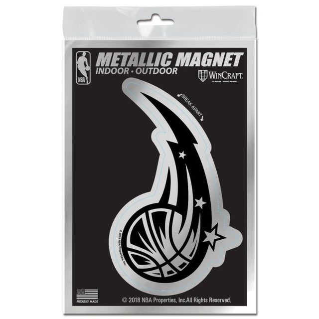 Orlando Magic Metallic Magnets 3" x 5"