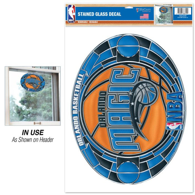 Orlando Magic Multi-Use Decal Stained Glass