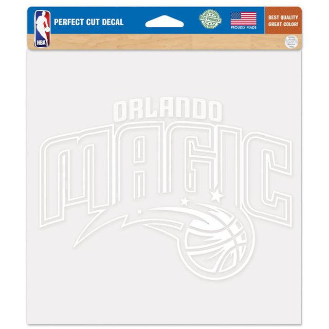 Calcomanías de corte perfecto de Orlando Magic de 8" x 8"