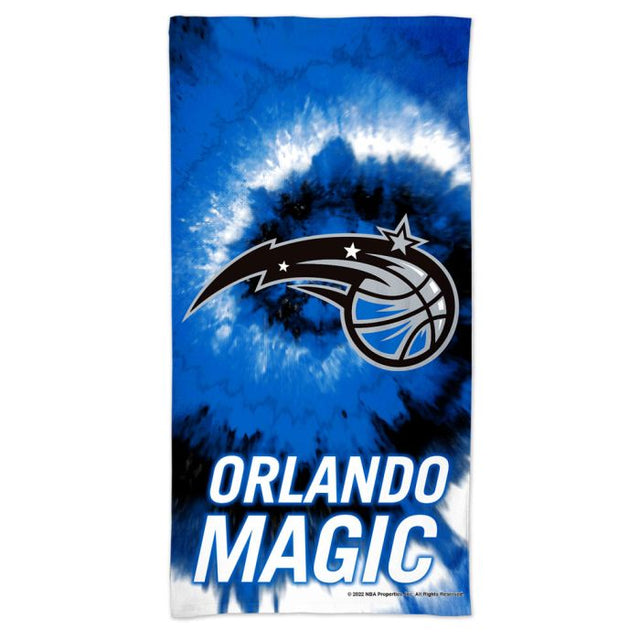 Orlando Magic TDYE Spectra Beach Towel 30" x 60"