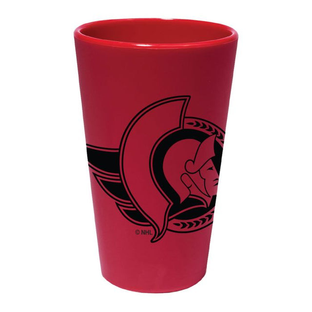 Vaso de pinta de silicona de 16 oz de los Ottawa Senators