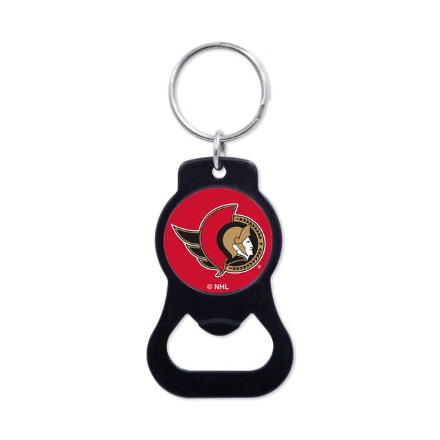 Ottawa Senators Black Bottle Opener Key Ring