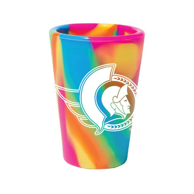 Vaso de chupito de silicona de 1,5 oz con diseño de hippie hop de los Ottawa Senators