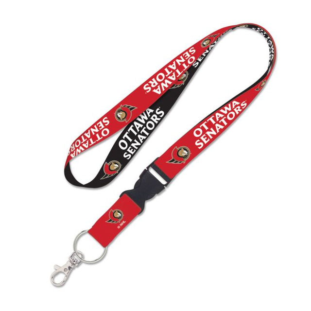 Ottawa Senators Lanyard w/detachable buckle 1"