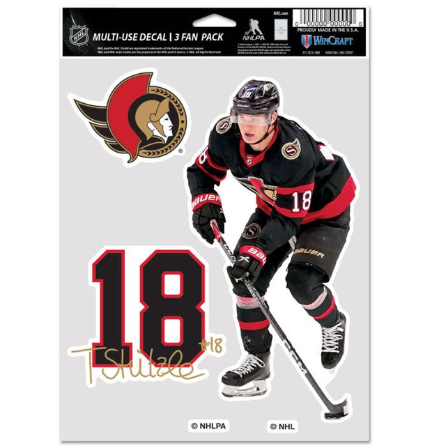 Ottawa Senators Multi Use 3 fan pack Tim Stutzle