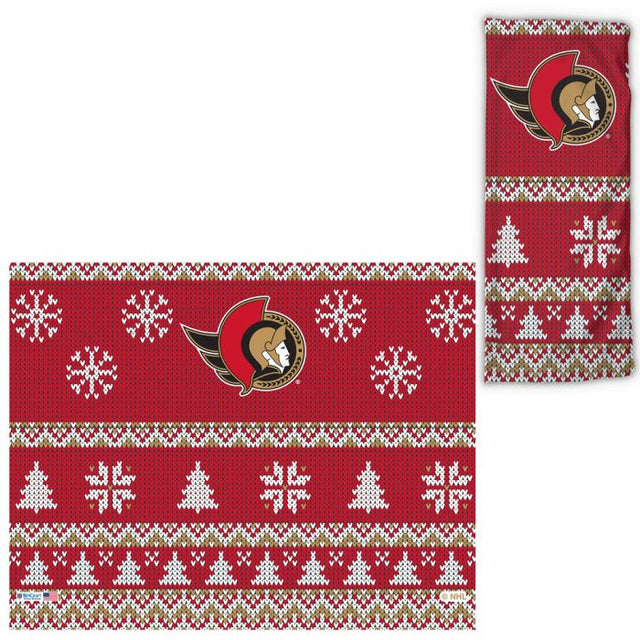 Ottawa Senators / Ugly Sweater Ugly Sweater Fan Wraps