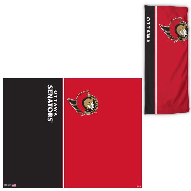 Ottawa Senators Vertical Split Fan Wraps