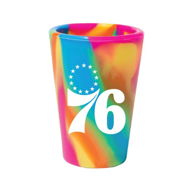 Philadelphia 76ers 1.5oz Silicone Shot Glass Hippie hops