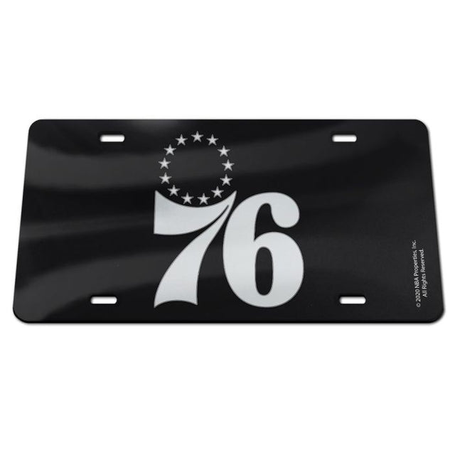 Philadelphia 76ers Acrylic Classic License Plates