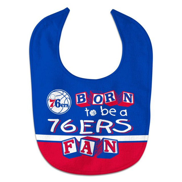 Babero para bebé BORN All Pro de los Philadelphia 76ers