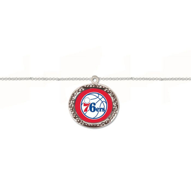 Philadelphia 76ers Bracelet w/Charm Jewelry Carded