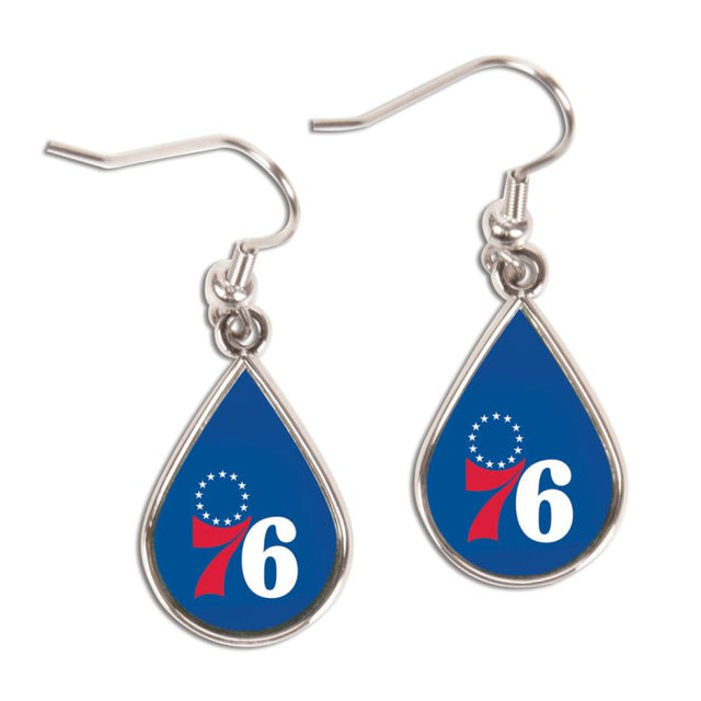 Philadelphia 76ers Earrings Jewelry Carded Tear Drop