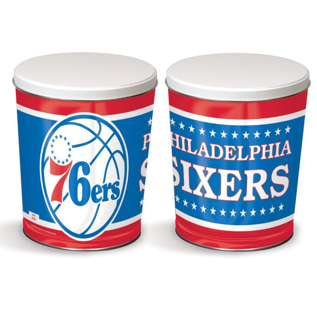 Philadelphia 76ers Gift Tin tapered 3 gallon