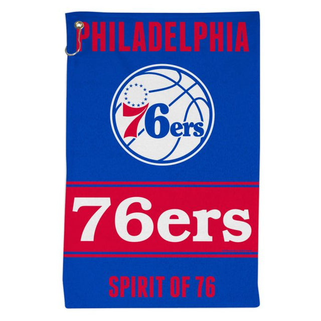 Philadelphia 76ers SLOGAN 16 x 25 Sports Towel