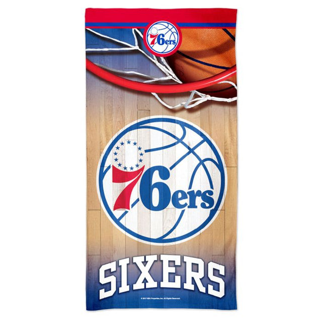 Philadelphia 76ers Spectra Beach Towel 30" x 60"