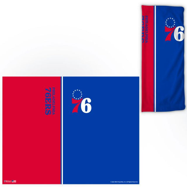 Envolturas para fanáticos con división vertical de los Philadelphia 76ers