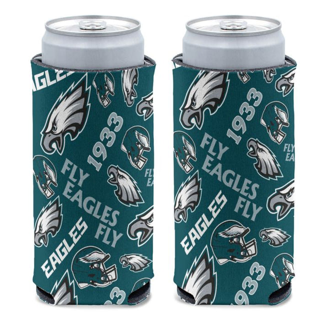 Philadelphia Eagles 12 oz Slim Can Cooler