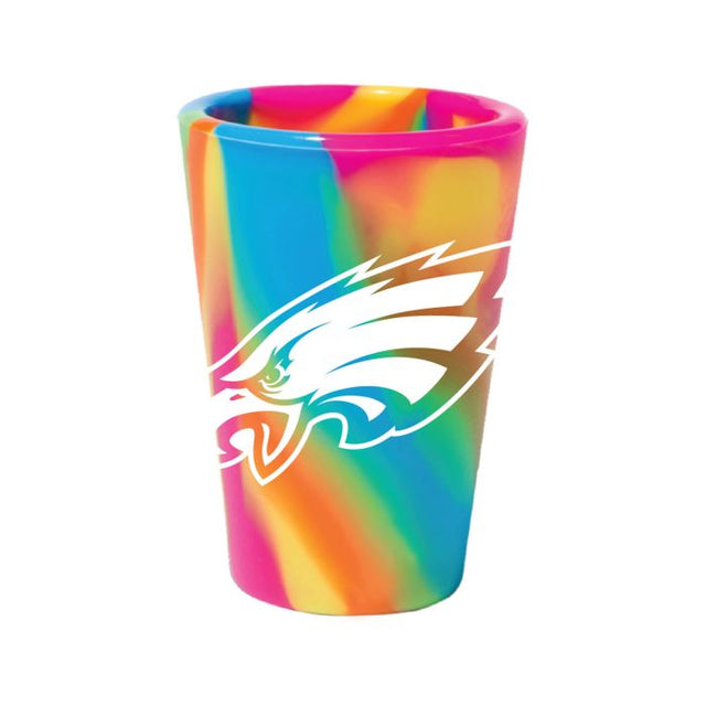 Vaso de chupito de silicona de 1,5 oz de los Philadelphia Eagles