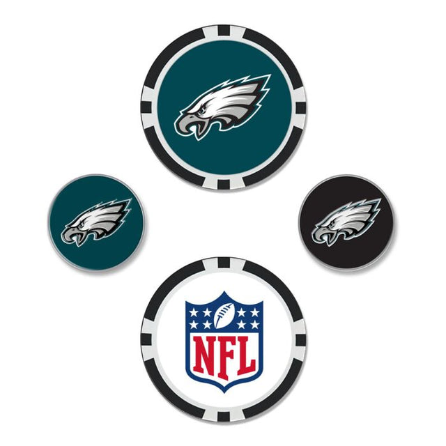 Philadelphia Eagles Ball Marker Set of four