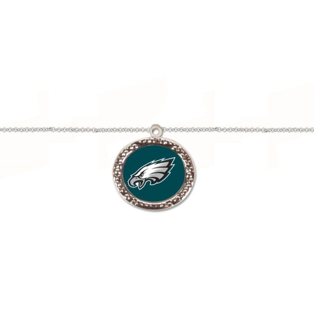 Philadelphia Eagles Bracelet w/Charm Jewelry Carded