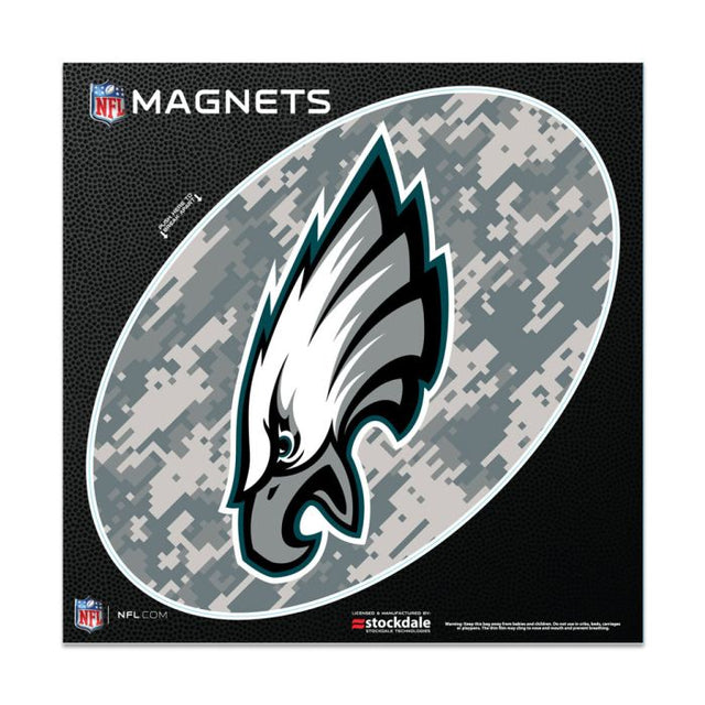 Philadelphia Eagles CAMO Outdoor Magnets 6" x 6"