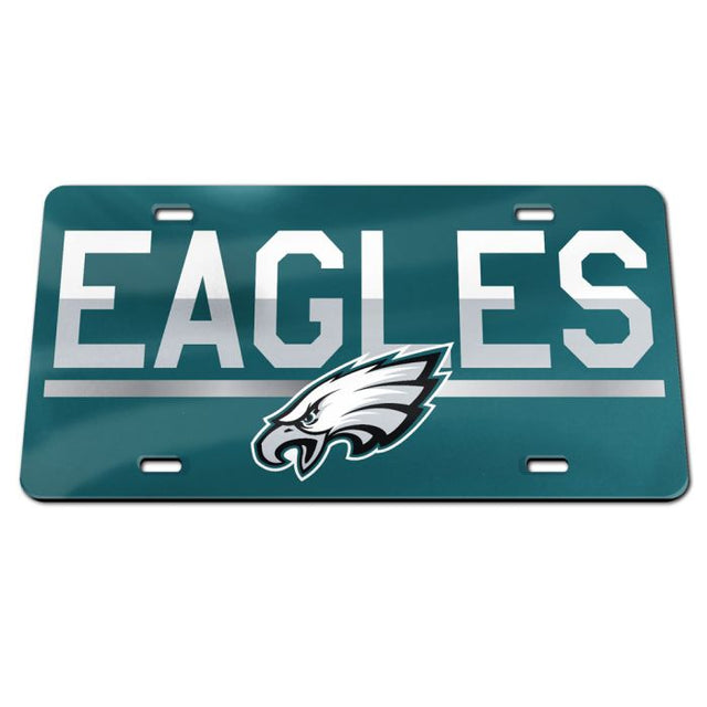 Philadelphia Eagles COLOR DUO Specialty Acrylic License Plate