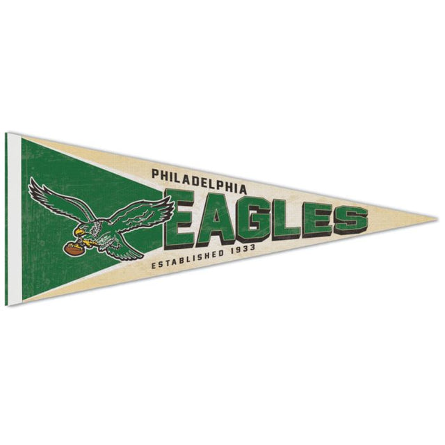 Philadelphia Eagles / Classic Logo RETRO Premium Pennant 12" x 30"