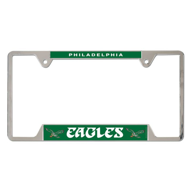 Philadelphia Eagles / Classic Logo Retro Metal License Plate Frame