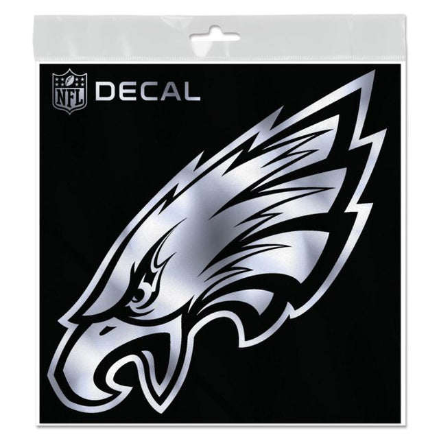 Philadelphia Eagles Decal Metallic 6" x 6"