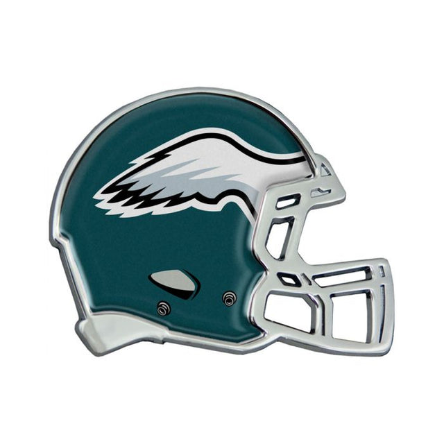 Philadelphia Eagles HELMET Chrome Metal Domed Emblem