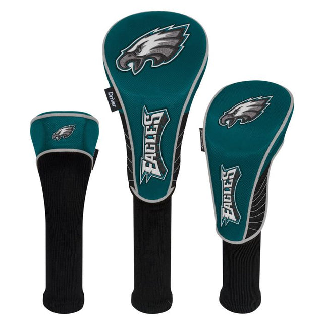 Fundas para la cabeza de los Philadelphia Eagles: juego de tres